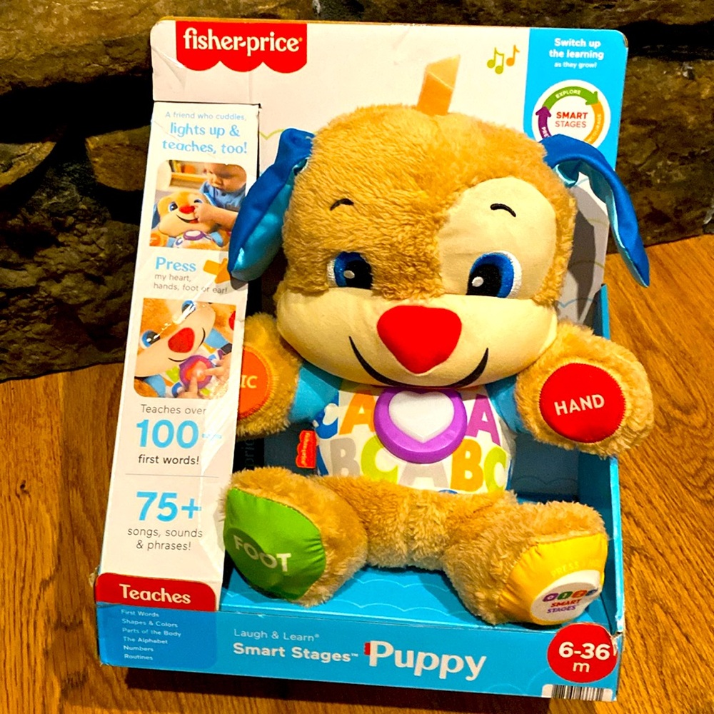 Fisher Price Puppy-100+ words, 75+ songs, sounds and phrases